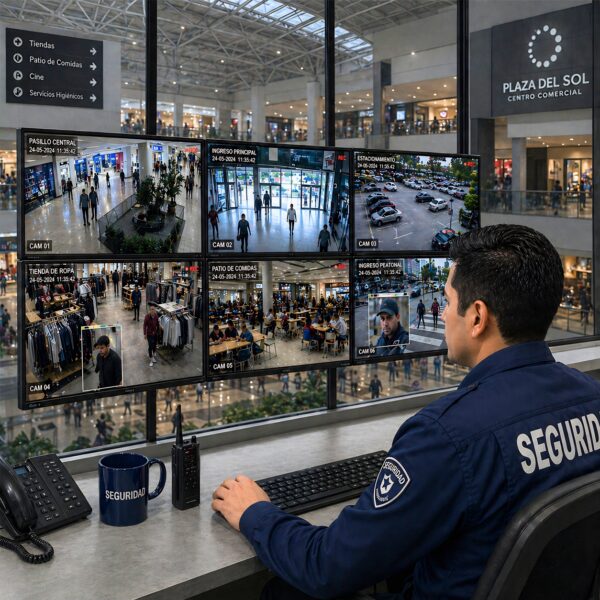 Monitoreo de Camaras de Seguridad en Computadora